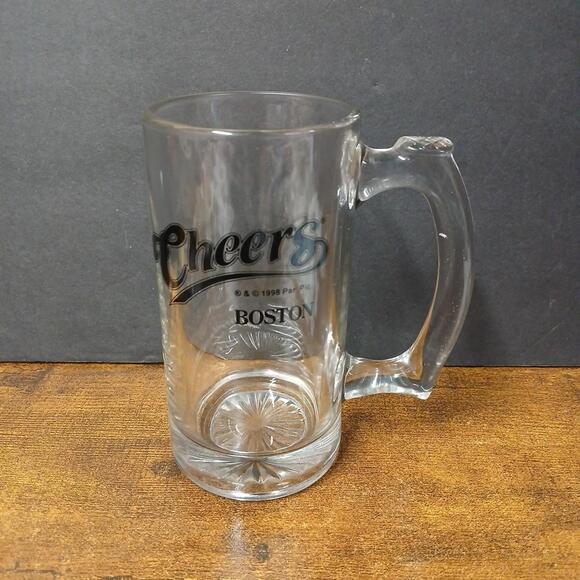 Other - Vintage 1998 Cheers Boston TV Show Bar Themed Glass Beer Mug